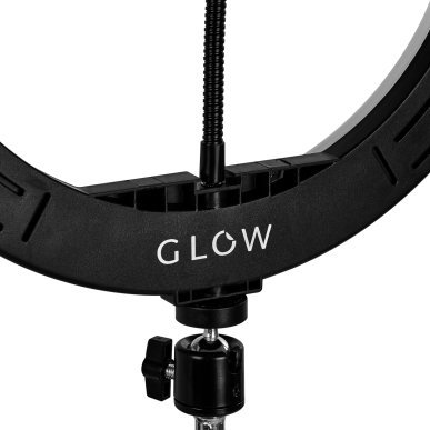 Professionele ringlamp GLOW 13 inch BSC RGB 10 W met statief voor salon, studio, beautypraktijk en contentwerkplek