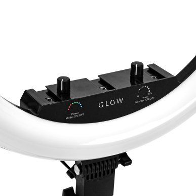 Professionele ringlamp Glow 18" BSC RGB 45 W met statief voor salon, studio, beautypraktijk en contentwerkplek