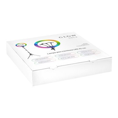 Professionele ringlamp Glow 18" BSC RGB 45 W met statief voor salon, studio, beautypraktijk en contentwerkplek