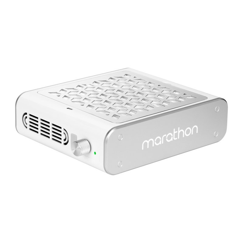 Professionele stofafzuiger Marathon Olimp van SAEYANG 65 W voor manicure en pedicure met LED-lamp en USB-aansluiting Professionele stofafzuiger Marathon Olimp van SAEYANG 65 W voor manicure en pedicure met LED-lamp en USB-aansluiting