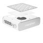 Professionele stofafzuiger Marathon Olimp van SAEYANG 65 W voor manicure en pedicure met LED-lamp en USB-aansluiting Professionele stofafzuiger Marathon Olimp van SAEYANG 65 W voor manicure en pedicure met LED-lamp en USB-aansluiting