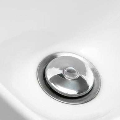 Professionele kapperswasunit Gabbiano Porto goud-zwart voor comfortabel wassen en haarverzorging in de professionele kapsalon