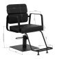 Hairdressing Chair Gabbiano Porto-BM black