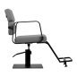 Gabbiano Porto-BM hairdressing chair black gray Gabbiano Porto-BM hairdressing chair black gray