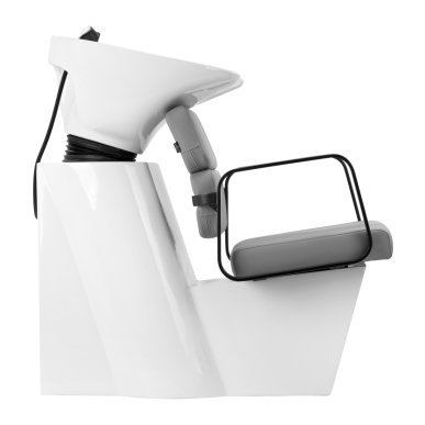 Professionele kapperswasunit Gabbiano Porto-BM grijs voor wassen, kleuren en verzorging in kapsalon en barbershop