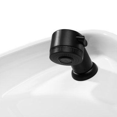Professionele kapperswasunit Gabbiano Porto-GM beige voor wassen, kleuren en verzorgende behandelingen in de salon