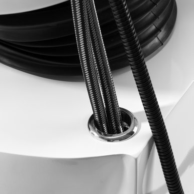 Professionele kapperswasunit Gabbiano Porto-GM beige voor wassen, kleuren en verzorgende behandelingen in de salon
