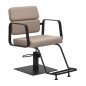 Gabbiano Porto-BM hairdressing chair black beige