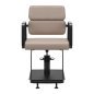 Gabbiano Porto-BM hairdressing chair black beige