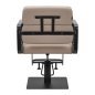 Gabbiano Porto-BM hairdressing chair black beige