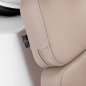 Professionele kapperswasunit Gabbiano Porto-BM beige voor wassen, kleuren en verzorgende behandelingen in kapsalon