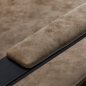 Professionele kapperswasunit Gabbiano Modena zwart antiek voor wassen, kleuren en verzorgende salonbehandelingen