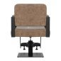 Hairdressing chair Gabbiano Modena old Brown Hairdressing chair Gabbiano Modena old Brown