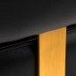 Friseurstuhl Gabbiano Linz NQ gold-schwarz Friseurstuhl Gabbiano Linz NQ gold-schwarz