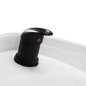 Kapperswasunit Gabbiano C019G zwart voor professioneel wassen, kleuren, verzorging en herstellende behandelingen in de salon Kapperswasunit Gabbiano C019G zwart voor professioneel wassen, kleuren, verzorging en herstellende behandelingen in de salon