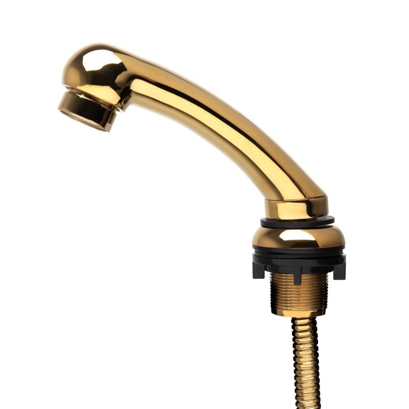 Handdouche voor kapperswasunit Gabbiano goud klein, praktisch accessoire voor professioneel gebruik in kapsalon en barbershop Handdouche voor kapperswasunit Gabbiano goud klein, praktisch accessoire voor professioneel gebruik in kapsalon en barbershop