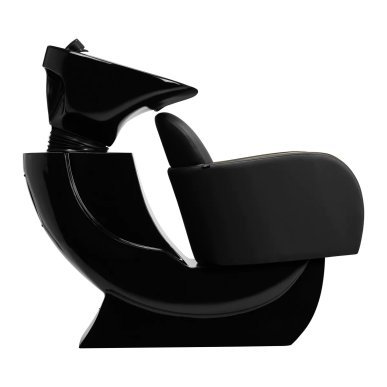 Professionele kapperswasunit Gabbiano Malaga goud-zwart voor wassen, kleuren en verzorging in salon en barbershop