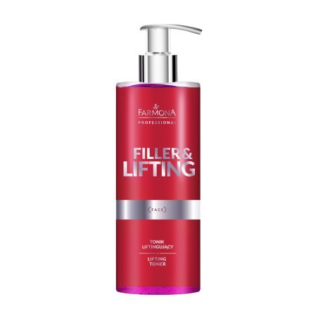 Liftende tonic Farmona Filler & Lifting 500 ml voor professionele gezichtsverzorging en een gladde uitstraling