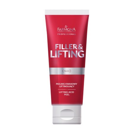 Liftende zuurpeeling Farmona Filler & Lifting 200 g voor professionele gezichtsverzorging met gladder, steviger effect