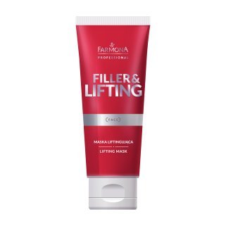 Liftend gezichtsmasker Farmona Filler & Lifting 200 ml voor gladdere, stevigere huid en professionele anti-aging verzorging