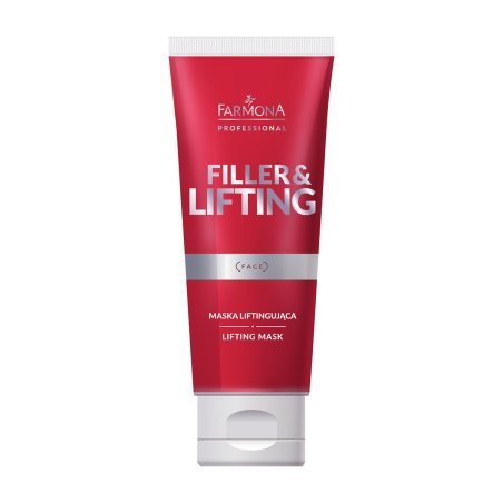 Liftend gezichtsmasker Farmona Filler & Lifting 200 ml voor gladdere, stevigere huid en professionele anti-aging verzorging