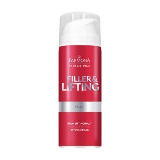 Liftende gezichtscrème Farmona Filler & Lifting 150 ml voor professionele anti-aging huidverzorging met gladmakend effect