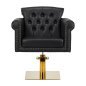 Hairdressing Chair Gabbiano Berlin gold black Hairdressing Chair Gabbiano Berlin gold black