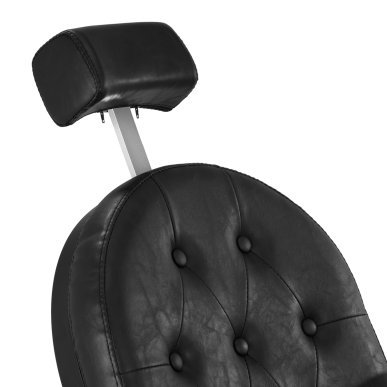 Professionele barberstoel Gabbiano President zwart voor barbershop, herensalon, knippen, scheren en baardstyling