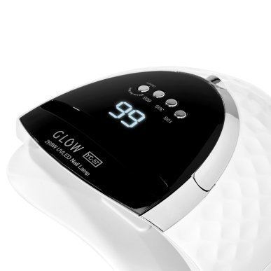 Professionele UV LED nagellamp Glow YC57 268W wit voor manicure, pedicure, gel en hybride nagelstyling in de salon