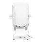 Elektrische cosmetische stoel Azzurro 891 wit met 3 motoren voor beauty, podologie, massage en fysiotherapie