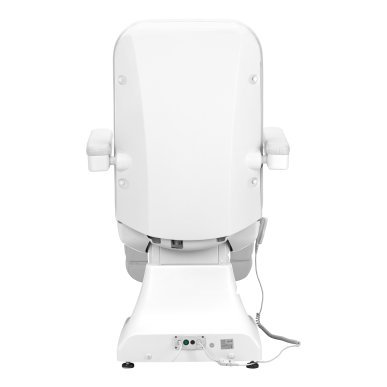 Elektrische cosmetische stoel Azzurro 891 wit met 3 motoren voor beauty, podologie, massage en fysiotherapie