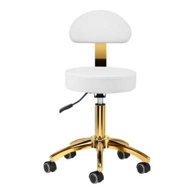 Professionele cosmetische werkkruk AM-304G wit voor schoonheidssalon, kapsalon, podologiepraktijk en beautystudio