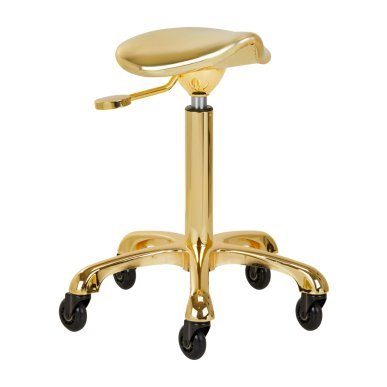 Cosmetische werkkruk Gabbiano Fine Gold goud voor schoonheidssalon, kapsalon, podologiepraktijk en beautystudio
