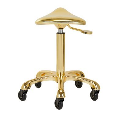 Cosmetische werkkruk Gabbiano Fine Gold goud voor schoonheidssalon, kapsalon, podologiepraktijk en beautystudio