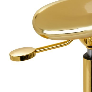 Cosmetische werkkruk Gabbiano Fine Gold goud voor schoonheidssalon, kapsalon, podologiepraktijk en beautystudio