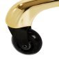 Cosmetische werkkruk Gabbiano Fine Gold goud voor schoonheidssalon, kapsalon, podologiepraktijk en beautystudio