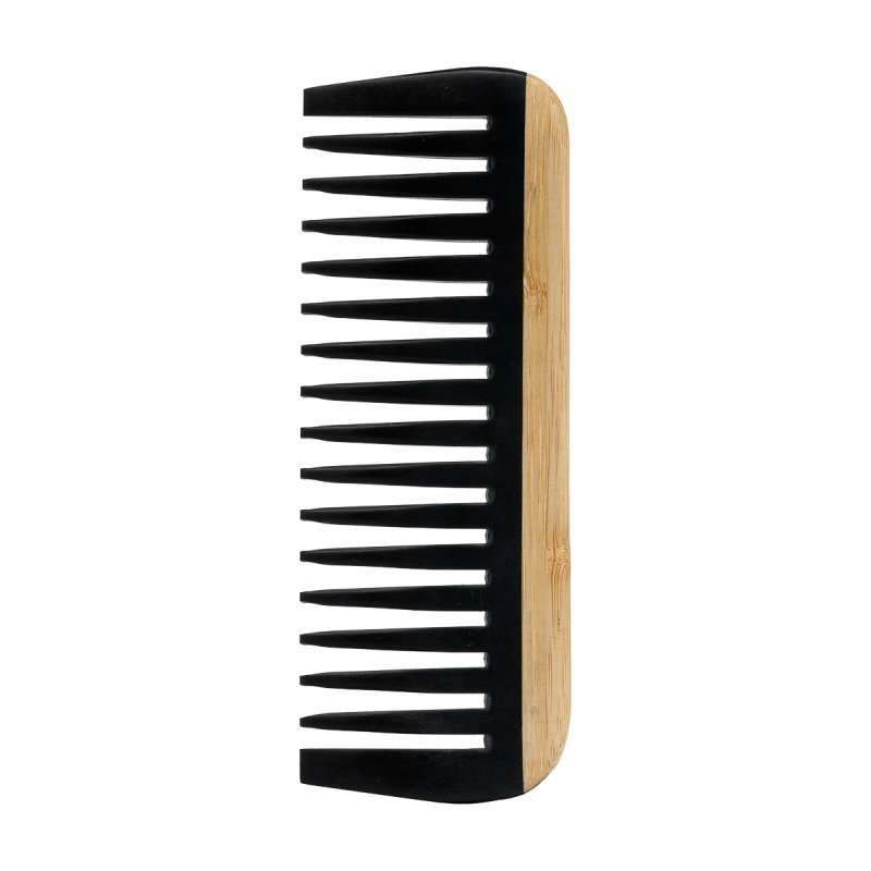 Kapperskam Loft NN-09 van bamboe voor knippen, stylen en sectioneren, 14,5 × 5,5 cm voor professioneel salonwerk Kapperskam Loft NN-09 van bamboe voor knippen, stylen en sectioneren, 14,5 × 5,5 cm voor professioneel salonwerk