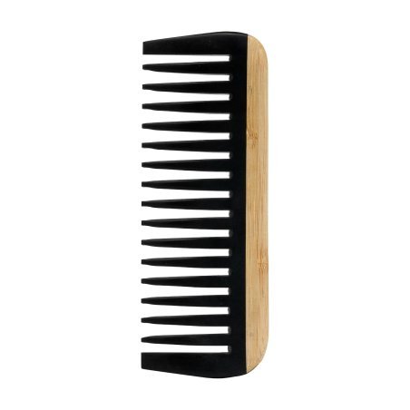 Kapperskam Loft NN-09 van bamboe voor knippen, stylen en sectioneren, 14,5 × 5,5 cm voor professioneel salonwerk