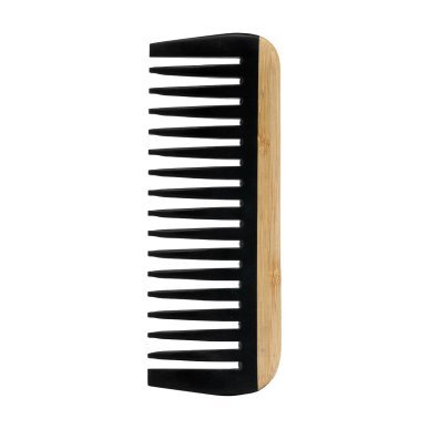 Kapperskam Loft NN-09 van bamboe voor knippen, stylen en sectioneren, 14,5 × 5,5 cm voor professioneel salonwerk