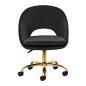 4Rico swivel chair QS-MF18G black 4Rico swivel chair QS-MF18G black