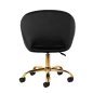 4Rico swivel chair QS-MF18G black 4Rico swivel chair QS-MF18G black