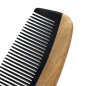 Kapperskam Loft NN-09 van bamboe 15.5 × 5.4 cm voor knippen, stylen en sectioneren in de professionele salon voor kappers