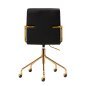 Cosmetic chair QS-OF211G black