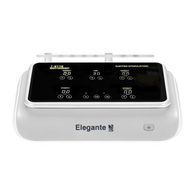 Professioneel elektrostimulatieapparaat Elegante Platinum T9116 voor contour- en verzorgingsbehandelingen in de salon