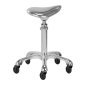 Cosmetische werkkruk Gabbiano Fine Silver zilver voor salon, beauty, manicure, make-up en professionele receptie