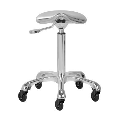 Cosmetische werkkruk Gabbiano Fine Silver zilver voor salon, beauty, manicure, make-up en professionele receptie
