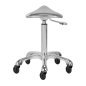 Gabbiano stool Fine Silver Gabbiano stool Fine Silver