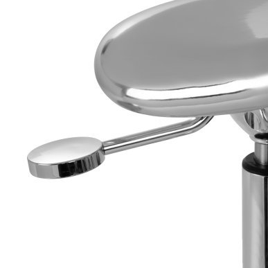 Cosmetische werkkruk Gabbiano Fine Silver zilver voor salon, beauty, manicure, make-up en professionele receptie