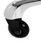 Cosmetische werkkruk Gabbiano Fine Silver zilver voor salon, beauty, manicure, make-up en professionele receptie