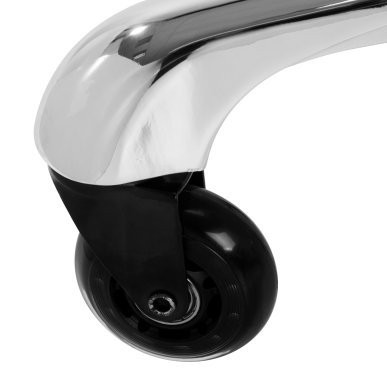 Cosmetische werkkruk Gabbiano Fine Silver zilver voor salon, beauty, manicure, make-up en professionele receptie